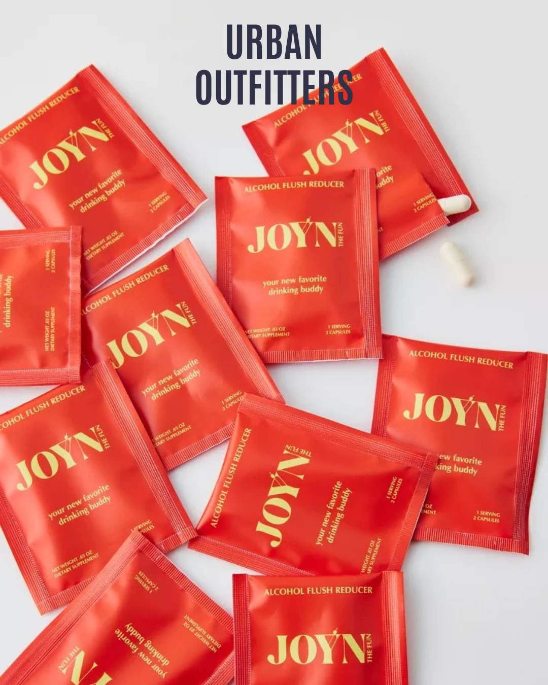 JOYN Debuts Alcohol Flush & Hangover Reducer at Urban Outfitters, Marking First Retail Partnership